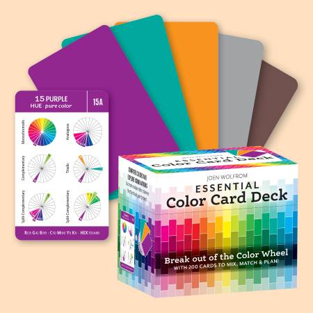 Essential Color Card Deck-C & T Publishing-My Favorite Quilt Store