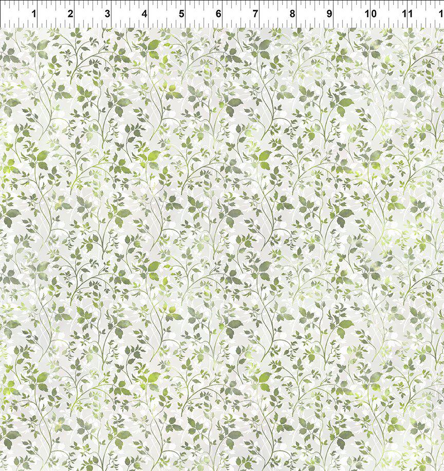 Ethereal Green Vines Fabric-In The Beginning Fabrics-My Favorite Quilt Store