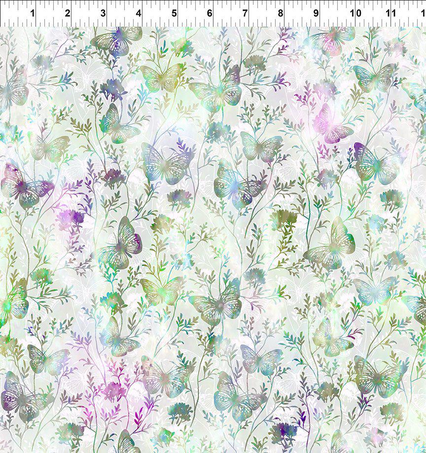 Ethereal Magenta Butterfly Fabric-In The Beginning Fabrics-My Favorite Quilt Store