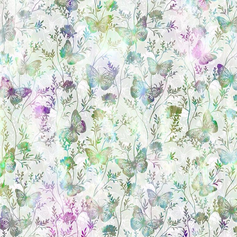 Ethereal Magenta Butterfly Fabric-In The Beginning Fabrics-My Favorite Quilt Store