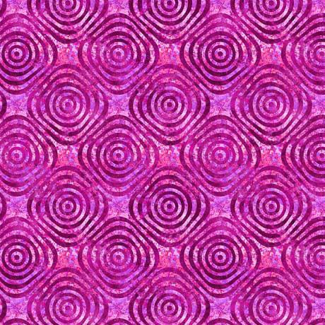 Euphoria Violet Geo Circles Fabric-QT Fabrics-My Favorite Quilt Store