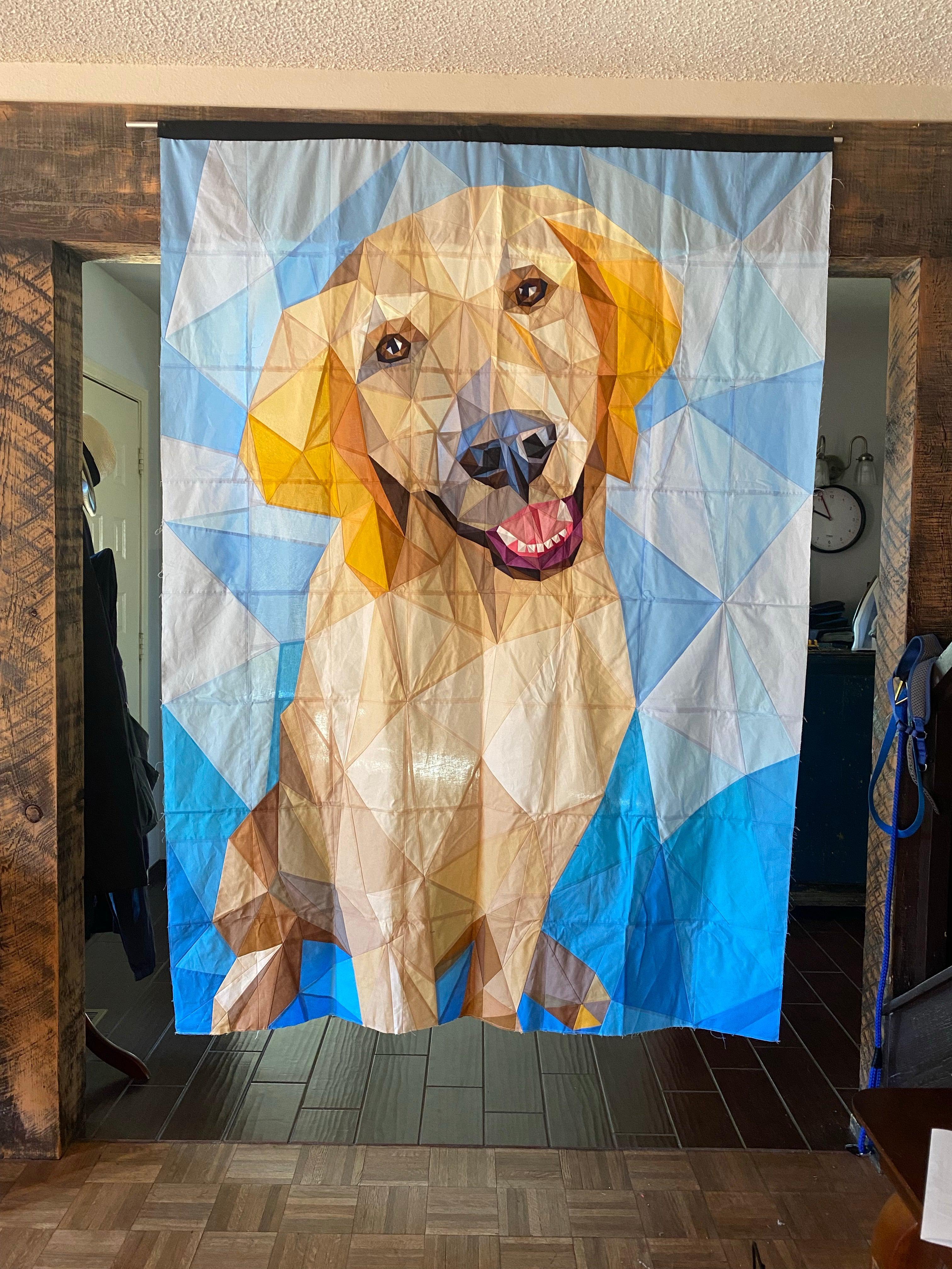 Everest the Retriever Pattern-Legit Kits-My Favorite Quilt Store