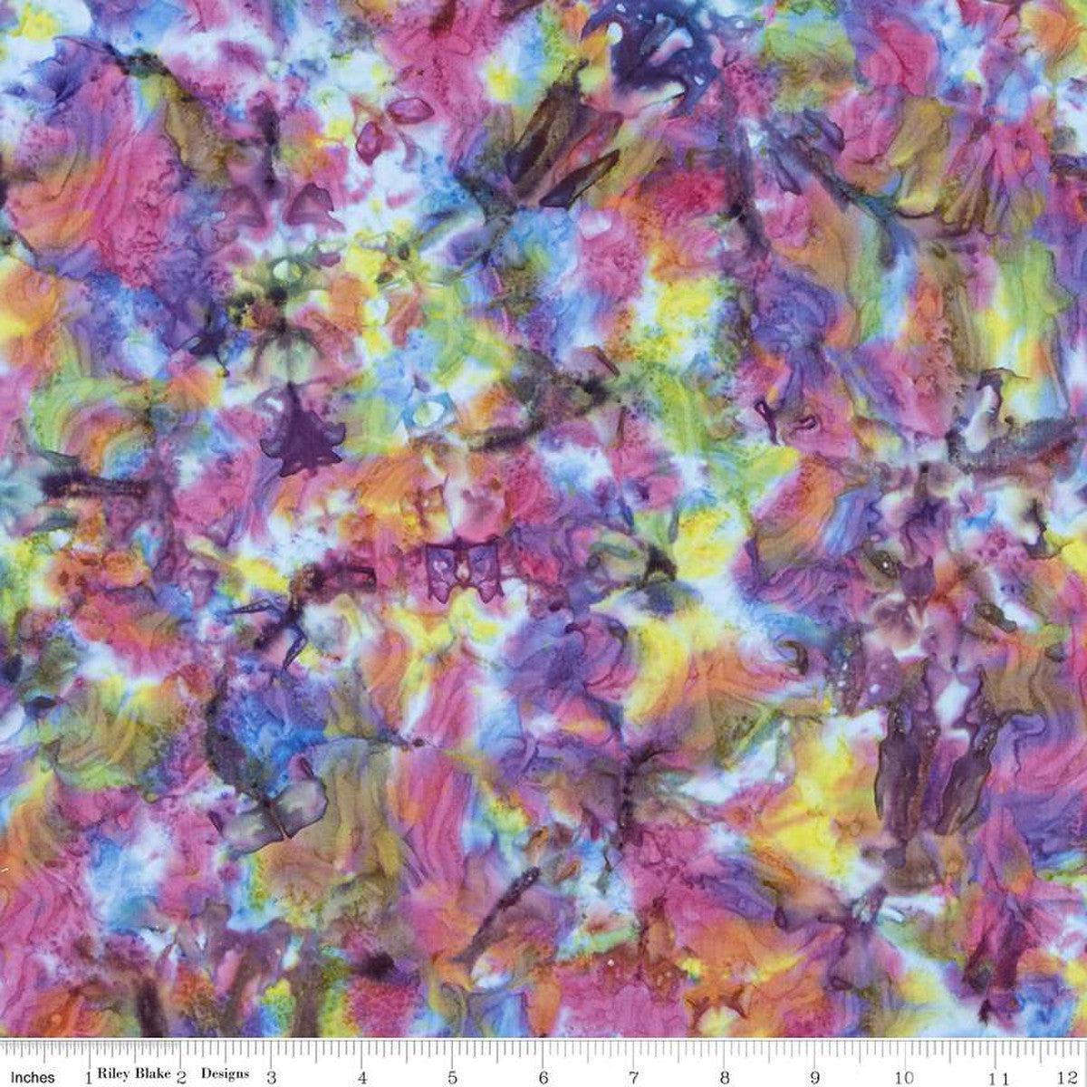 Expressions Batiks Hand-Dyes Confetti Fabric-Riley Blake Fabrics-My Favorite Quilt Store