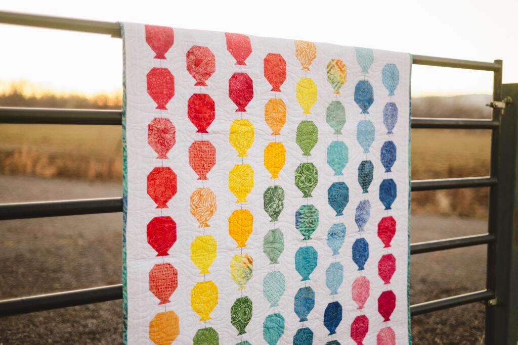 Expressions Batiks That Summer Feelin' Balloon Release Quilt Kit-Riley Blake Fabrics-My Favorite Quilt Store