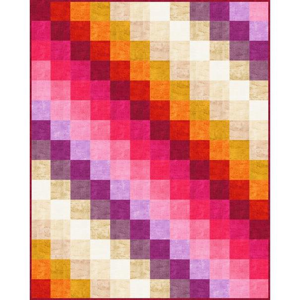 Fading Fat Quarters Quilt Pattern - Free Pattern Download-Robert Kaufman-My Favorite Quilt Store
