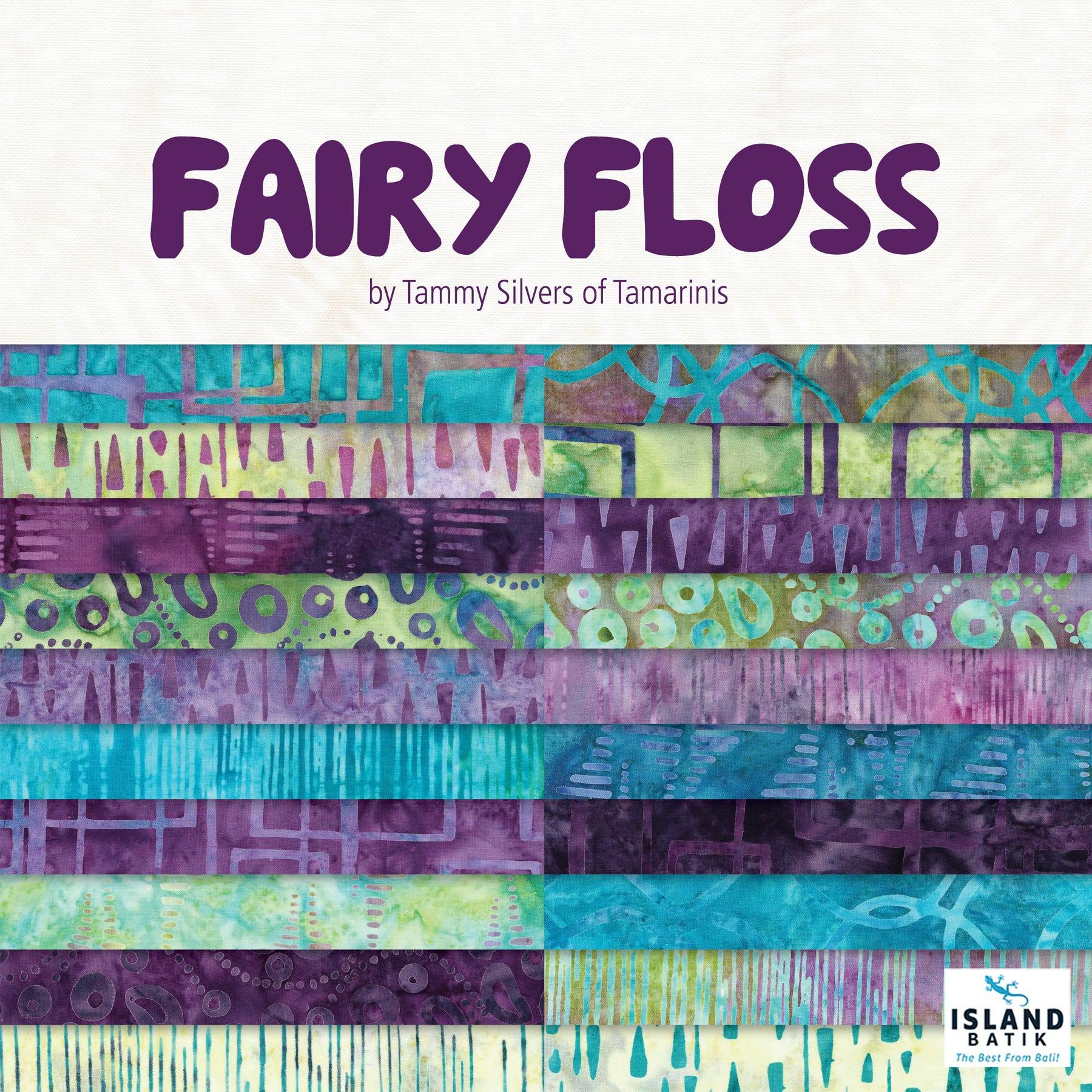 Fairy Floss Batik 10" Island Stack-Island Batik-My Favorite Quilt Store