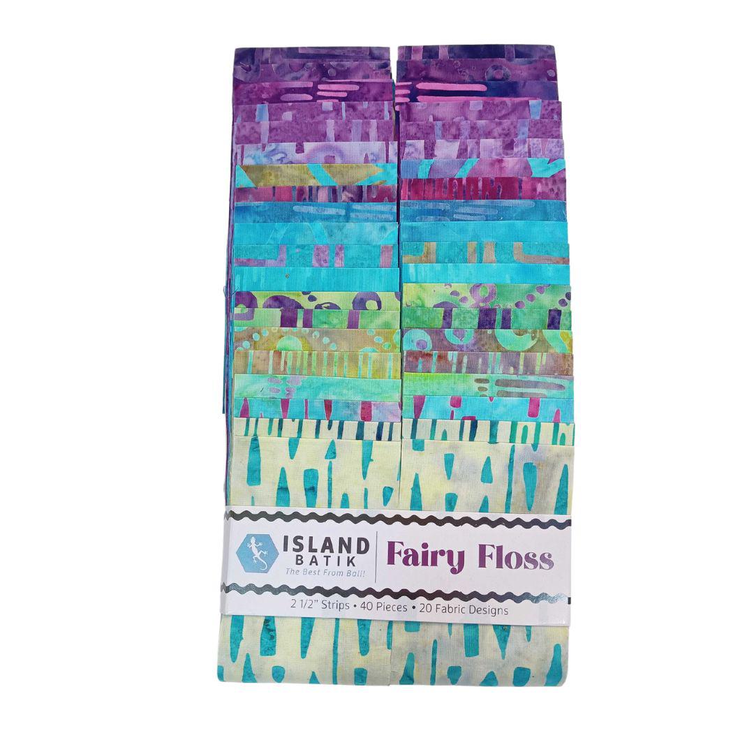 Fairy Floss Batik 2½" Strip Set