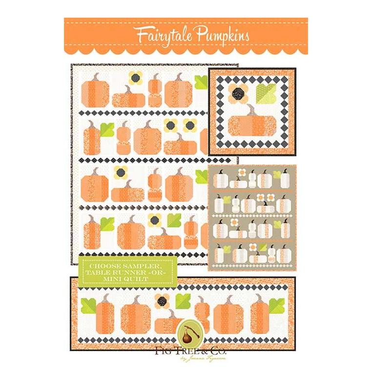 Fairytale Pumpkins Quilt Pattern-Fig Tree & Co-My Favorite Quilt Store