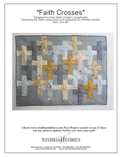 Faith Crosses Quilt Pattern - Free Digital Download-Windham Fabrics-My Favorite Quilt Store