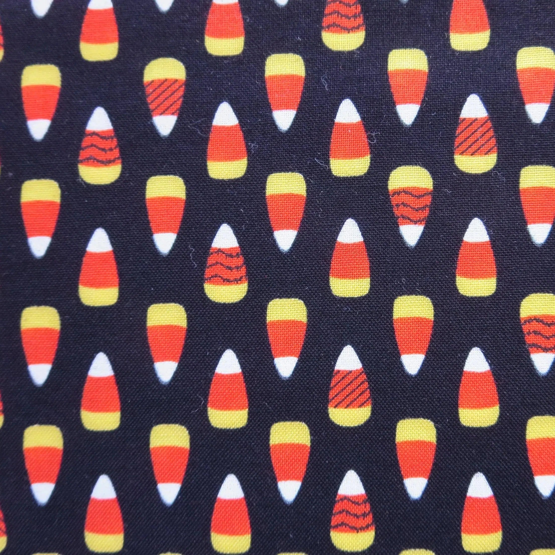 Fangtastic Glow Candy Corn Fabric-Henry Glass Fabrics-My Favorite Quilt Store