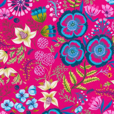 Faraway Florals Peony Floral Fabric