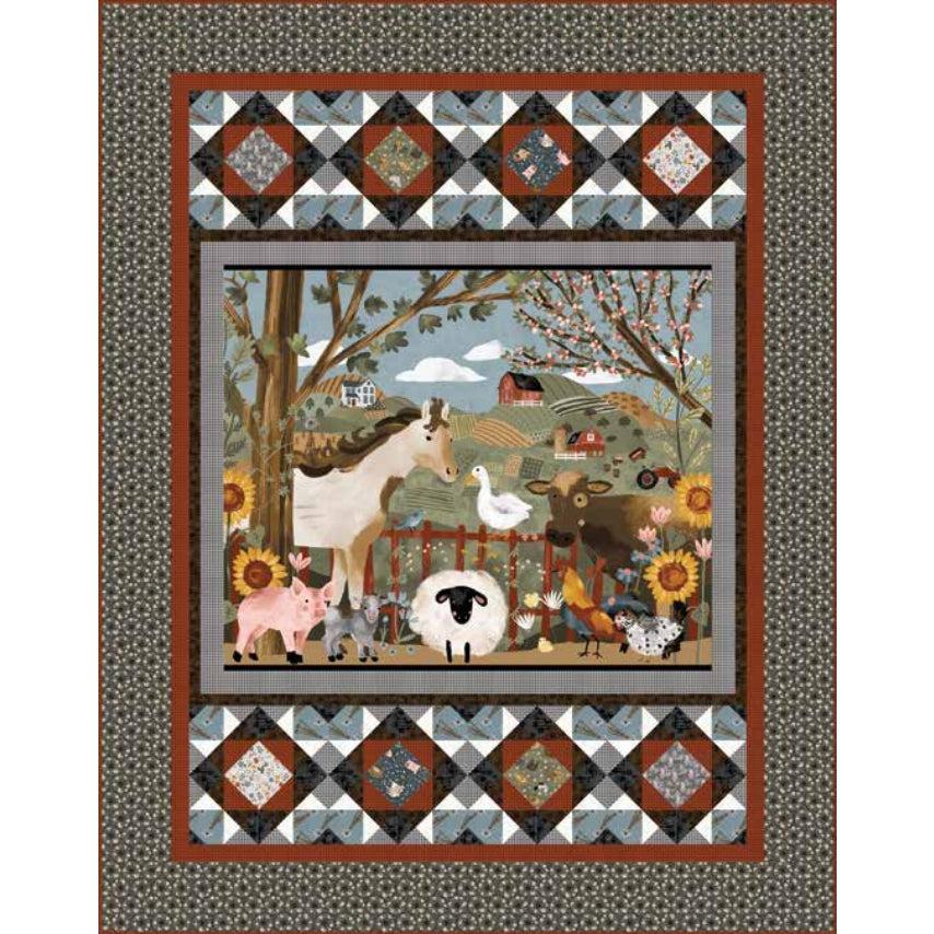 Animal XL2703441CL Quilt Blanket  Fabric panel quilts, Panel quilt  patterns, Wildlife quilts