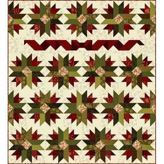 Farmhouse Christmas Quilt Pattern - Free Pattern Download