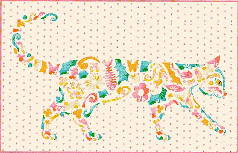 Feline Laser Cut Quilt Kit-Laser Cut Quilts-My Favorite Quilt Store