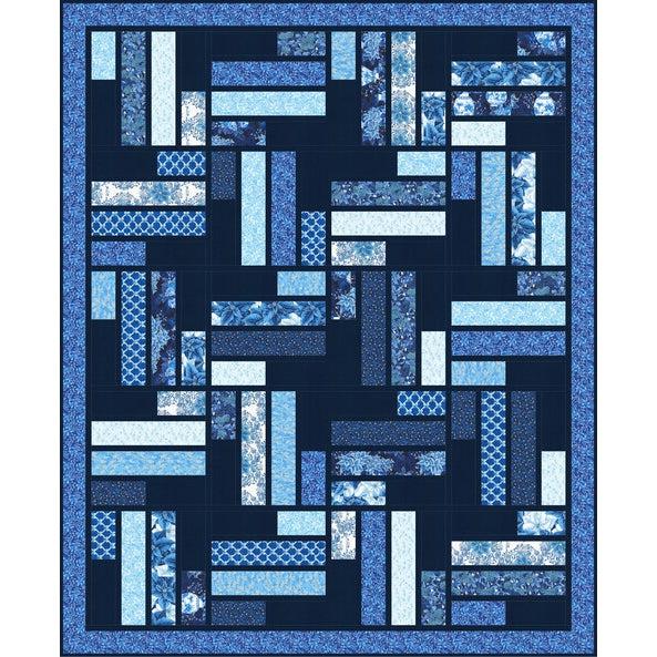 Festive Strips Quilt Pattern - Free Pattern Download-Robert Kaufman-My Favorite Quilt Store