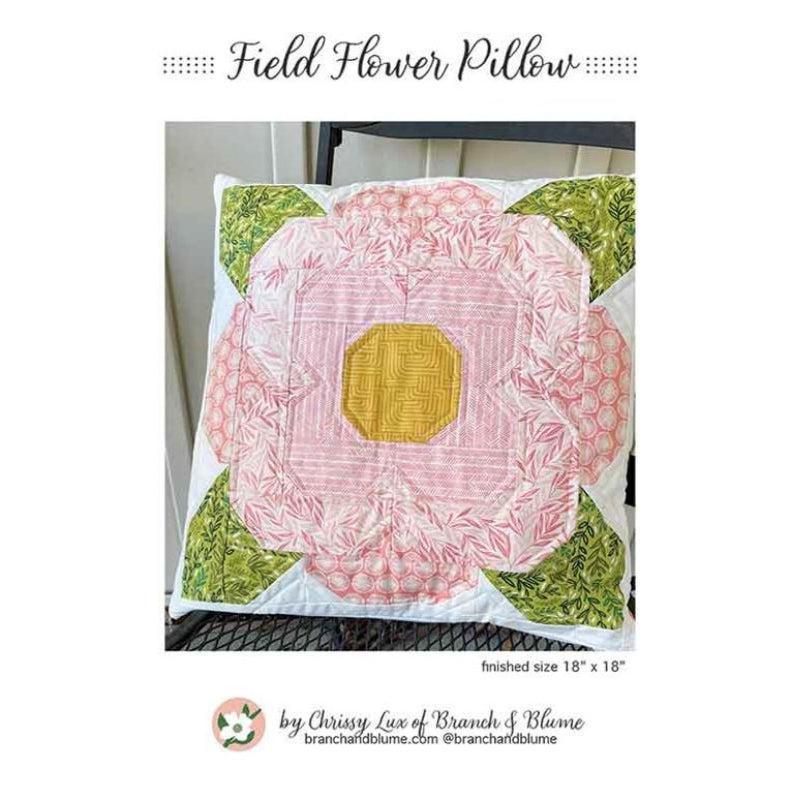 Field Flower Pillow Pattern