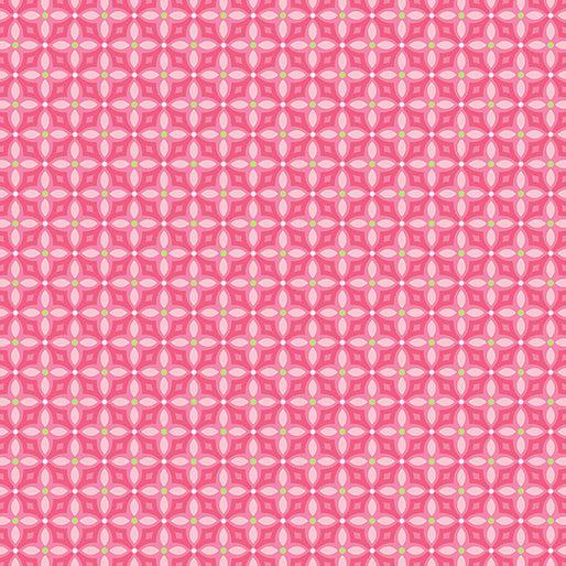 Flora & Fauna Forest Pink Diamonds Fabric-Benartex Fabrics-My Favorite Quilt Store