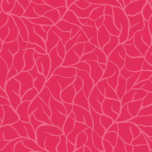 Flora & Fauna Forest Rose Branches Fabric