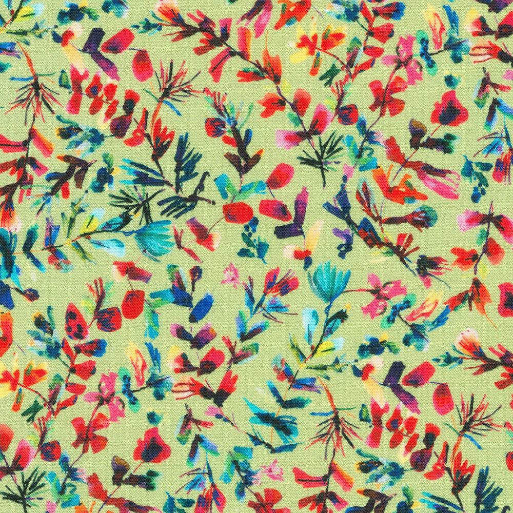 Flora and Fun Allover Floral Meadow Fabric-Robert Kaufman-My Favorite Quilt Store