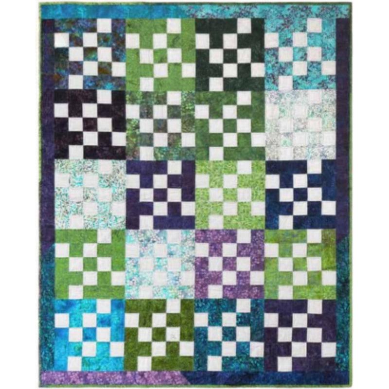 Floral Fun Build Up Quilt Kit-Lizard Creek Quilting-My Favorite Quilt Store