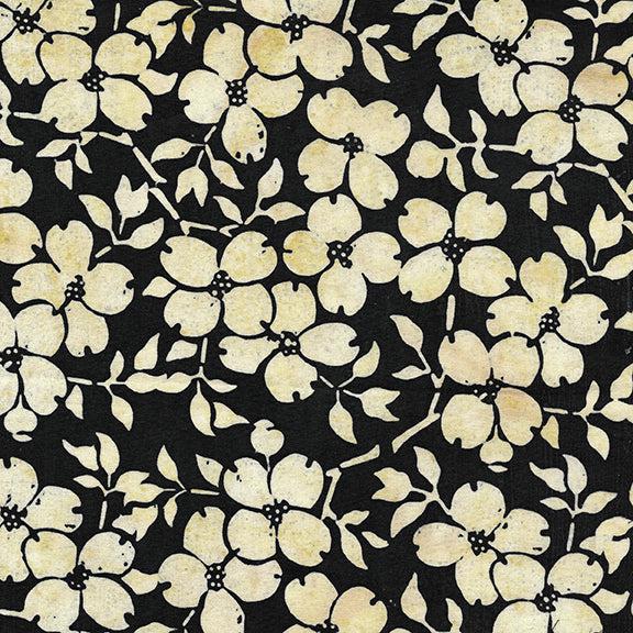 Flour Sack Black Raven Batik Fabric-Island Batik-My Favorite Quilt Store