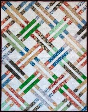 Flour Sack Jelly Weave Quilt Kit-Cluck Cluck Sew-My Favorite Quilt Store