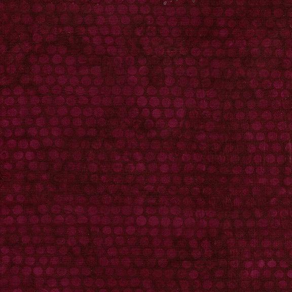 Flour Sack Red Cherry Polka Dot Batik Fabric-Island Batik-My Favorite Quilt Store