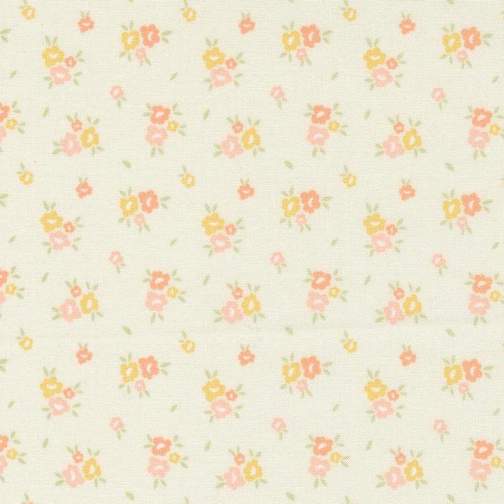 Flower Girl Porcelain Small Blooms Floral Fabric-Moda Fabrics-My Favorite Quilt Store