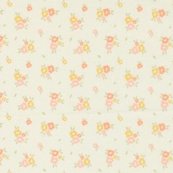 Flower Girl Porcelain Small Blooms Floral Fabric