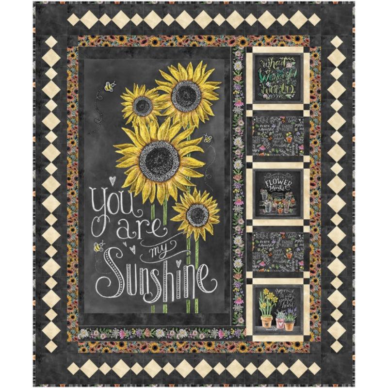 Flower Market Sunshine Day Quilt Kit