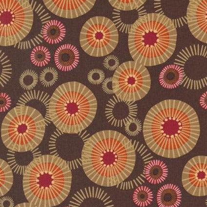 Forest Frolic Chocolate Mod Blanket Dot Fabric-Moda Fabrics-My Favorite Quilt Store