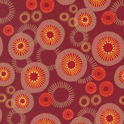 Forest Frolic Cinnamon Mod Blanket Dot Fabric-Moda Fabrics-My Favorite Quilt Store