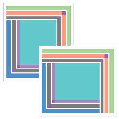 Frame Around 36" Quilt Pattern-QT Fabrics-My Favorite Quilt Store