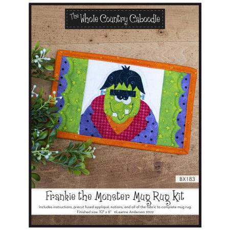 Frankie the Monster Mug Rug Kit-The Whole Country Caboodle-My Favorite Quilt Store