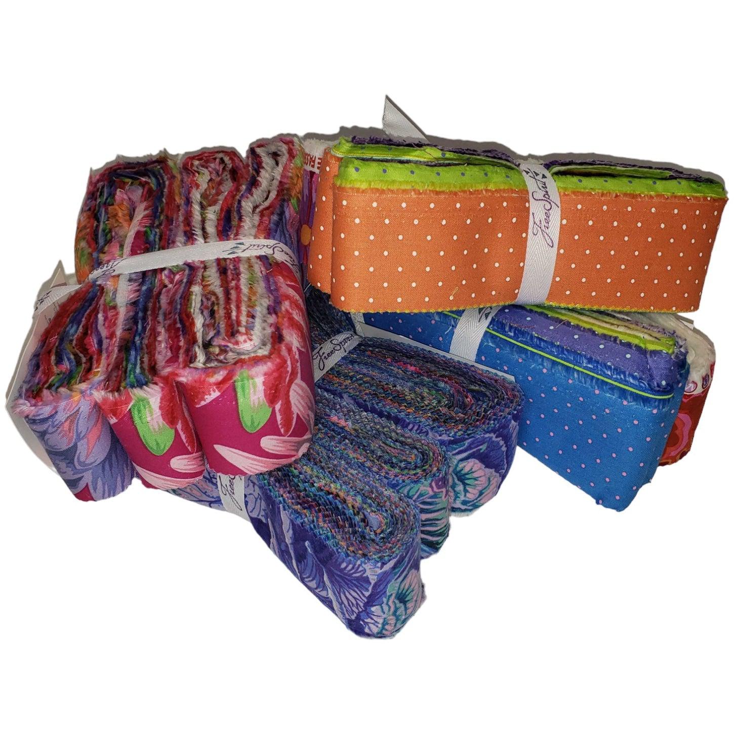 FreeSpirit Selvage Pack - ONE BUNDLE - Free Spirit Fabrics | My Favorite  Quilt Store