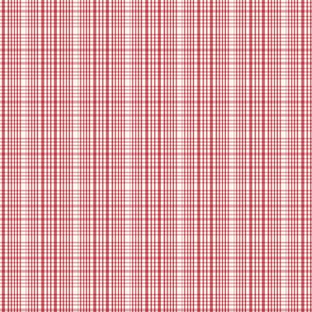 Friday Harbor Cream/Red Window Pane Plaid Fabric