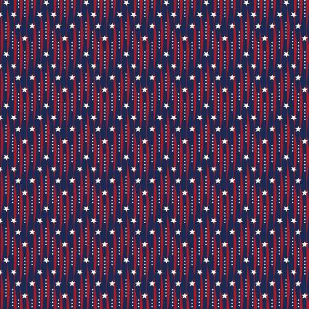 Friday Harbor Navy Zig Zag Texture Fabric