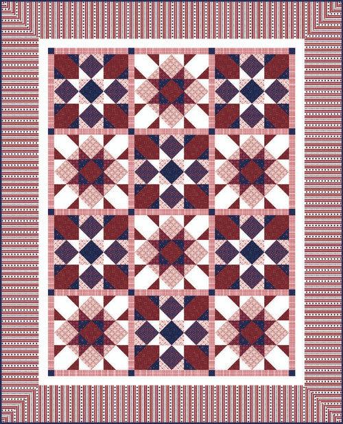 Friday Harbor Quilt Pattern 2 - Free Digital Download-Henry Glass Fabrics-My Favorite Quilt Store