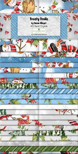 Frosty Frolic Multi 2 1/2" Strip Set 40pc.-Wilmington Prints-My Favorite Quilt Store