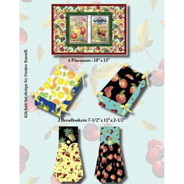 Fruit for Thought Kitchen Set Pattern - Free Digital Download-Blank Quilting Corporation-My Favorite Quilt Store