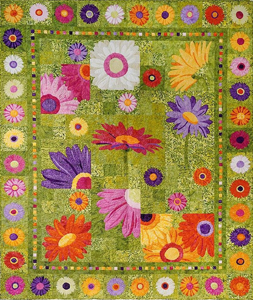 Full Bloom Block of the Month Batik Quilt Kit-Island Batik-My Favorite Quilt Store