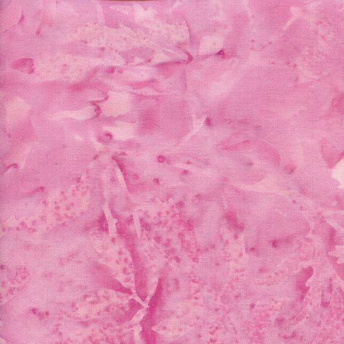 Full Bloom Parsley Pink Batik Fabric