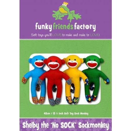 Funky Friends Factory Sock Monkey Pattern-Funky Friends Factory-My Favorite Quilt Store