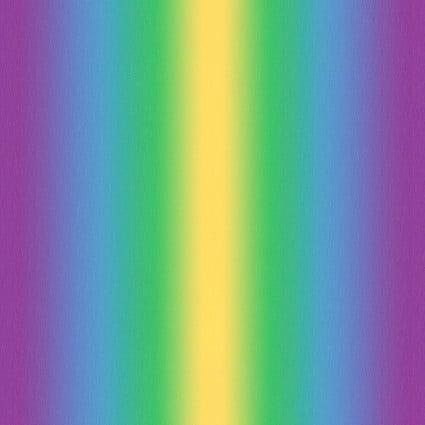 Gelato Rainbow Bright Ombre Fabric