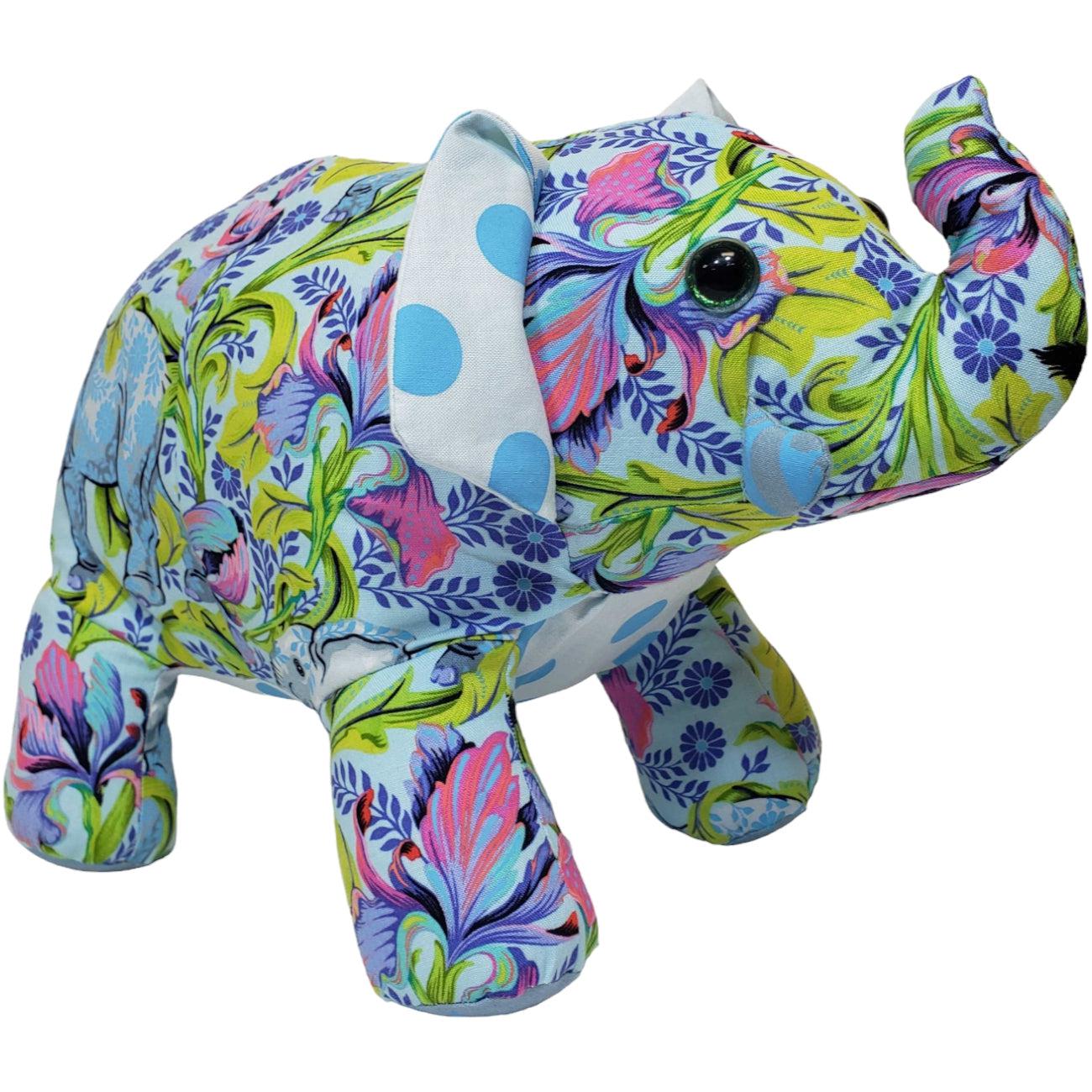 Georgie The Good Luck Elephant Funky Friends Factory Pattern-Funky Friends Factory-My Favorite Quilt Store