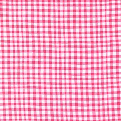 Gingham Play Pink Fabric-Michael Miller Fabrics-My Favorite Quilt Store