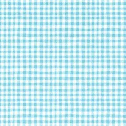 Gingham Play Powder Fabric