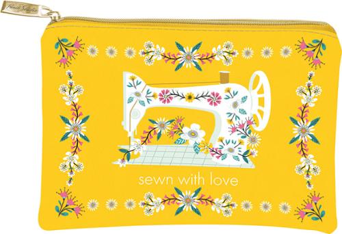 Glam Bag Sewn With Love-Moda Fabrics-My Favorite Quilt Store