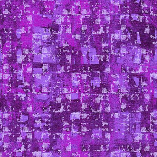 Glaze Purple Abstract Squares 108" Wide Back Fabric-Blank Quilting Corporation-My Favorite Quilt Store