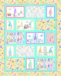 Gnomes A Plenty Quilt Pattern - Free Digital Download-Benartex Fabrics-My Favorite Quilt Store